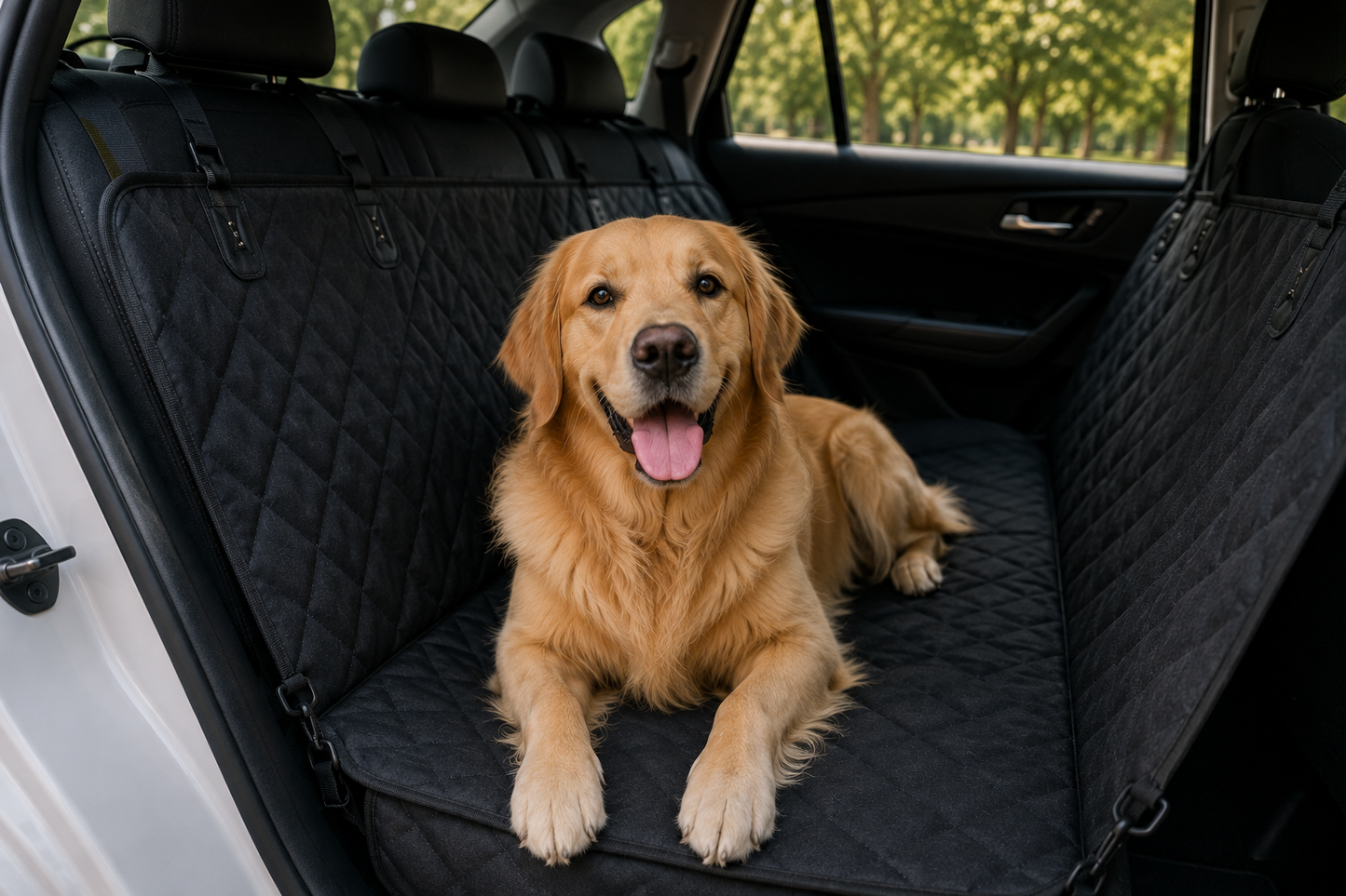 Canihousse-Housse de protection de voiture pour chien